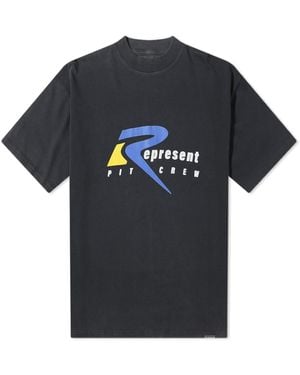 Represent Pit Crew T-shirt - Black