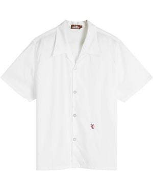 Late Checkout Short Sleeve Shirt - White
