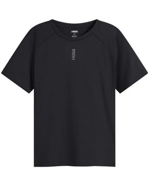 Hoka One One Everyrun Short Sleeve - Black
