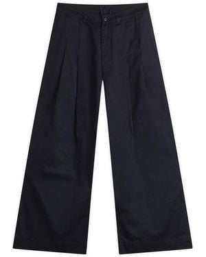 Beams Boy Wide Leg Chino Pant - Blue