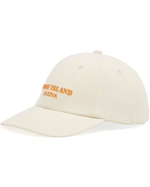 Stone Island Marina Logo Cap - Natural