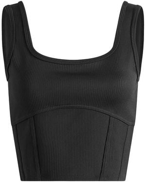 Nike W Crop Lifestyle Tank - Black