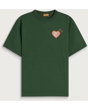 Human Made Heart Logo T-Shirt - Green