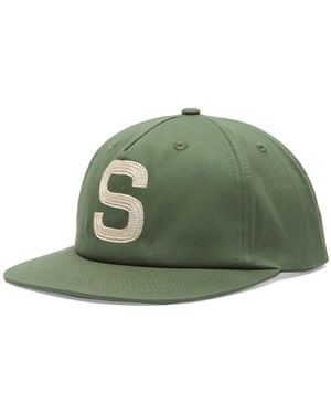 House Of Sunny Chain Stitch Emblem Cap - Green
