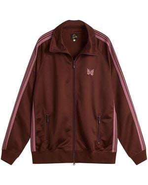 Needles Poly Smooth Track Jacket - Brown