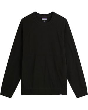 Patagonia Micro D Crewneck Sweatshirt - Black