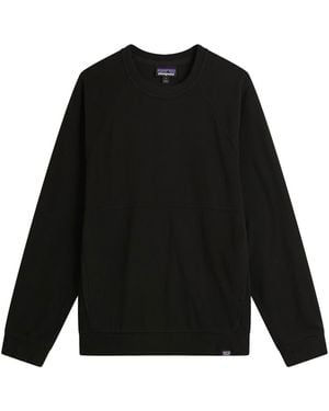 Patagonia Micro D Crewneck Sweatshirt - Black