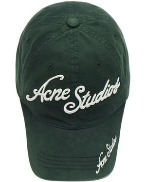 Acne Studios Carliy Venice Cap - Green
