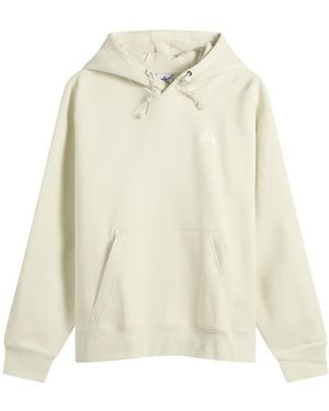 Nike Acg Tuff Fleece Pullover Hoodie - Natural