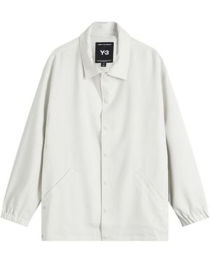 Y-3 Sport Uniform Coach Jacket - White