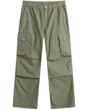 Snow Peak Light Dobby Cloth Trousers - Green