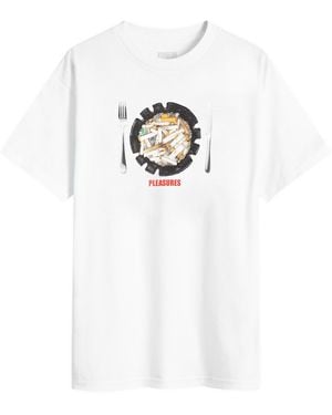 Pleasures Bold Ashtray Graphic Cotton T-Shirt - White