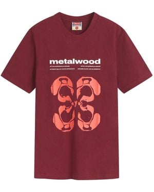 METALWOOD STUDIO Rorschach T-Shirt - Red