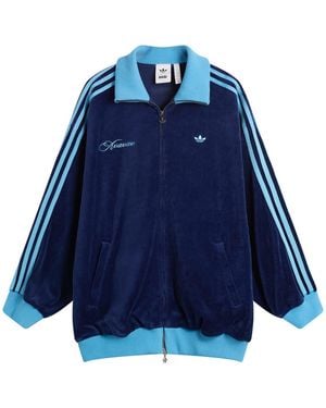 adidas By Avavav Velvet Track Top - Blue
