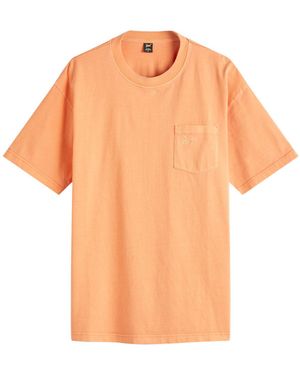 PATTA Basic Washed Pocket T-Shirt - Orange