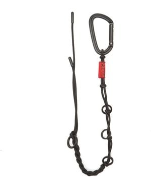 Topologie Braided Keychain - Metallic