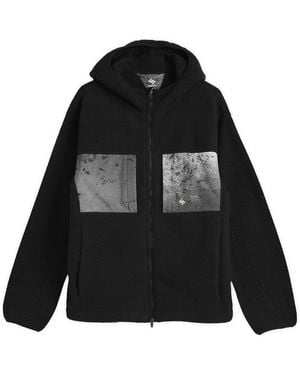 REPRESENT 247 Borg Fleece Jacket - Black