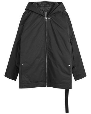 Rick Owens Hooded Peter Jacket - Black