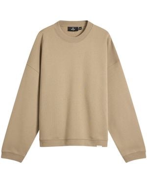 Represent Initial Boxy Jumper - Natural