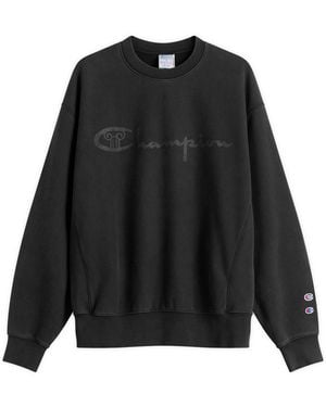 Champion X Aries Decentralised Sweatshirt - Black