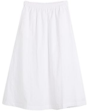 Samsøe & Samsøe Satina Midi Skirt - White