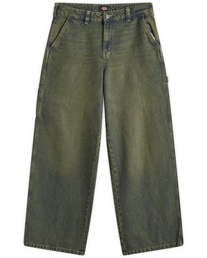 Dickies Loose Denim Carpenter Pants - Green