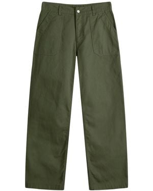 Uniform Bridge Wide Fit Fatigue Pants - Green