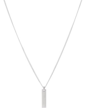 Tom Wood 21.5" Id Pendant Necklace - Metallic
