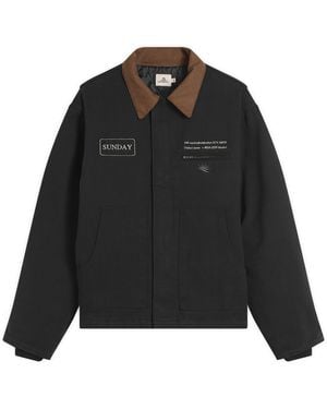 SUNDAYFRUITMARKET Sunday Work Jacket - Black