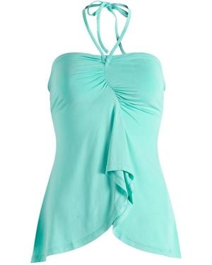 Peachy Den Nia Kylie Halter Top - Green
