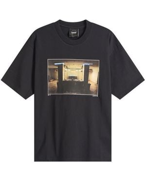 BOILER ROOM Lights On Photo T-Shirt - Black
