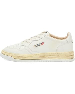 Autry X Mihara Yasuhiro Super Vintage Medalist Low - White