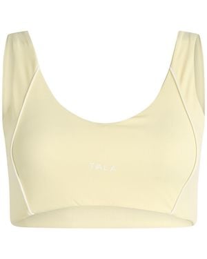 Tala Skinluxe Contrast Piping Sports Bra - Natural