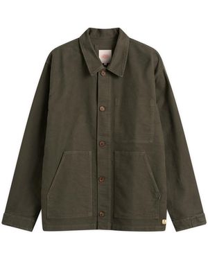 Armor Lux Fisherman Chore Jacket - Green