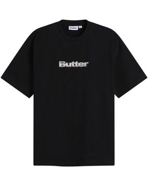 Butter Goods Alloy Logo T-Shirt - Black