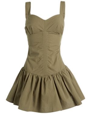 Peachy Den Dylan Romper Dress - Green