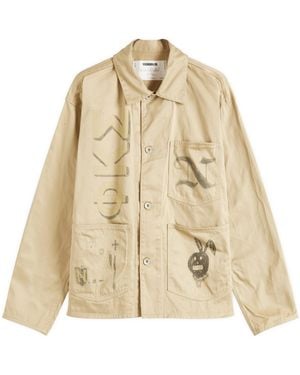 Neighborhood Memorial Coverall Jacket - Natural