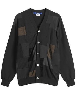Junya Watanabe Multi Patch Cardigan - Black