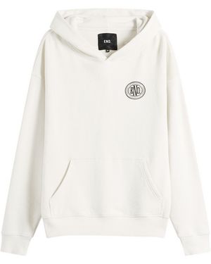 END. Leisure Pullover Hoodie - White