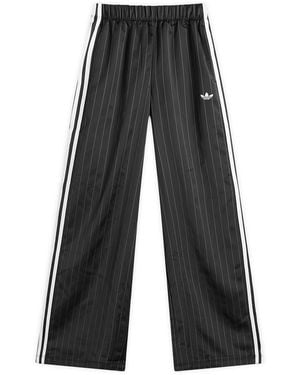 adidas Satin Wide Legged Pants - Black