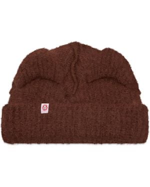 Charles Jeffrey Alpaca Chunky Ears Beanie - Brown