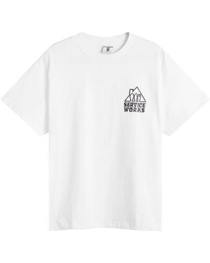 Service Works Home Comforts T-Shirt - White