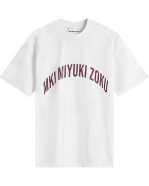 MKI Miyuki-Zoku Arch T-Shirt Presented By End - White