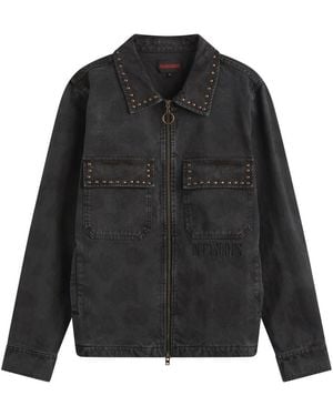 Pleasures Cowhide Work Jacket - Black