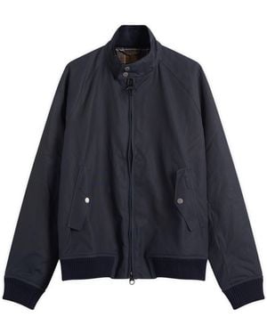 Barbour X Baracuta Porton Wax Jacket - Blue