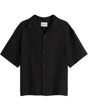 MKI Miyuki-Zoku Linen Vacation Shirt - Black