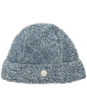 Folk Fleece Beanie - Blue