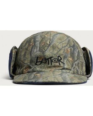 Butter Goods Polartec Reversible Trapper Cap - Green