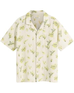 Kestin Gorse Print Crammond Shirt - Natural