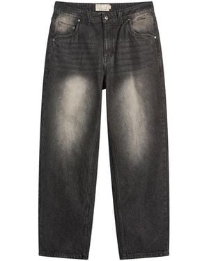 Dime Classic Baggy Denim Trousers - Grey